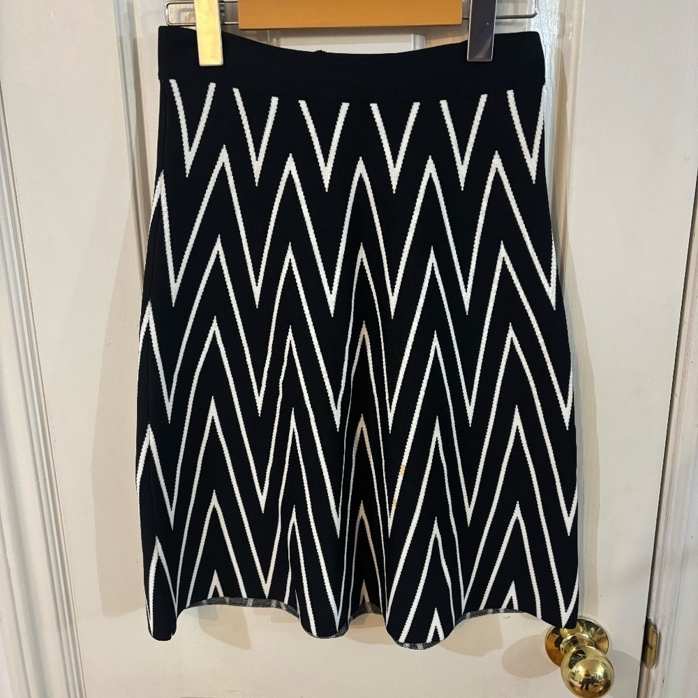 Pink tartan pattern thick material a line skirt *read details